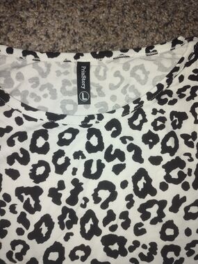 Black & White Multiprint Tee